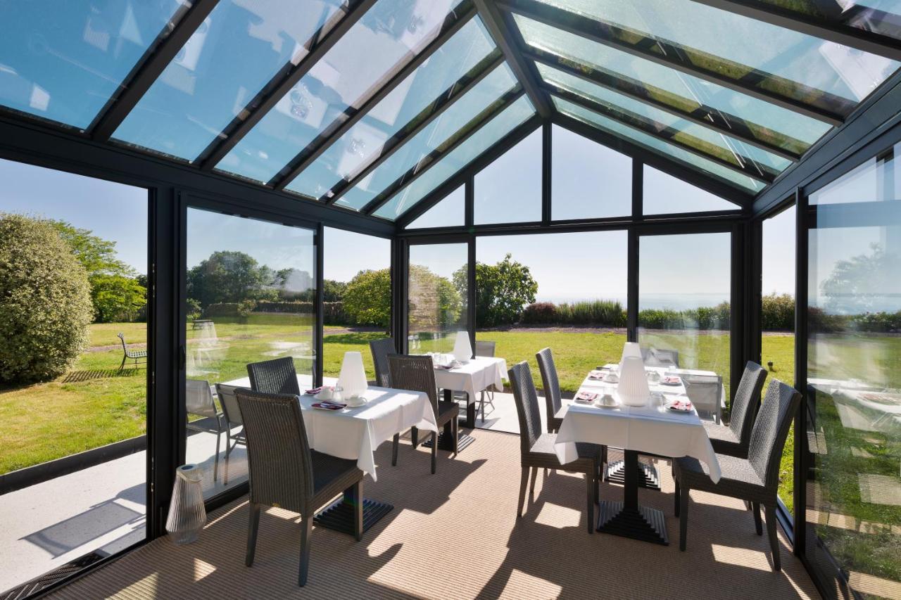 La Metairie-Du-Vauhariot - Vue Mer Et Mont Saint Michel - Piscine Chauffee - Acces Gr34 Cancale Zewnętrze zdjęcie