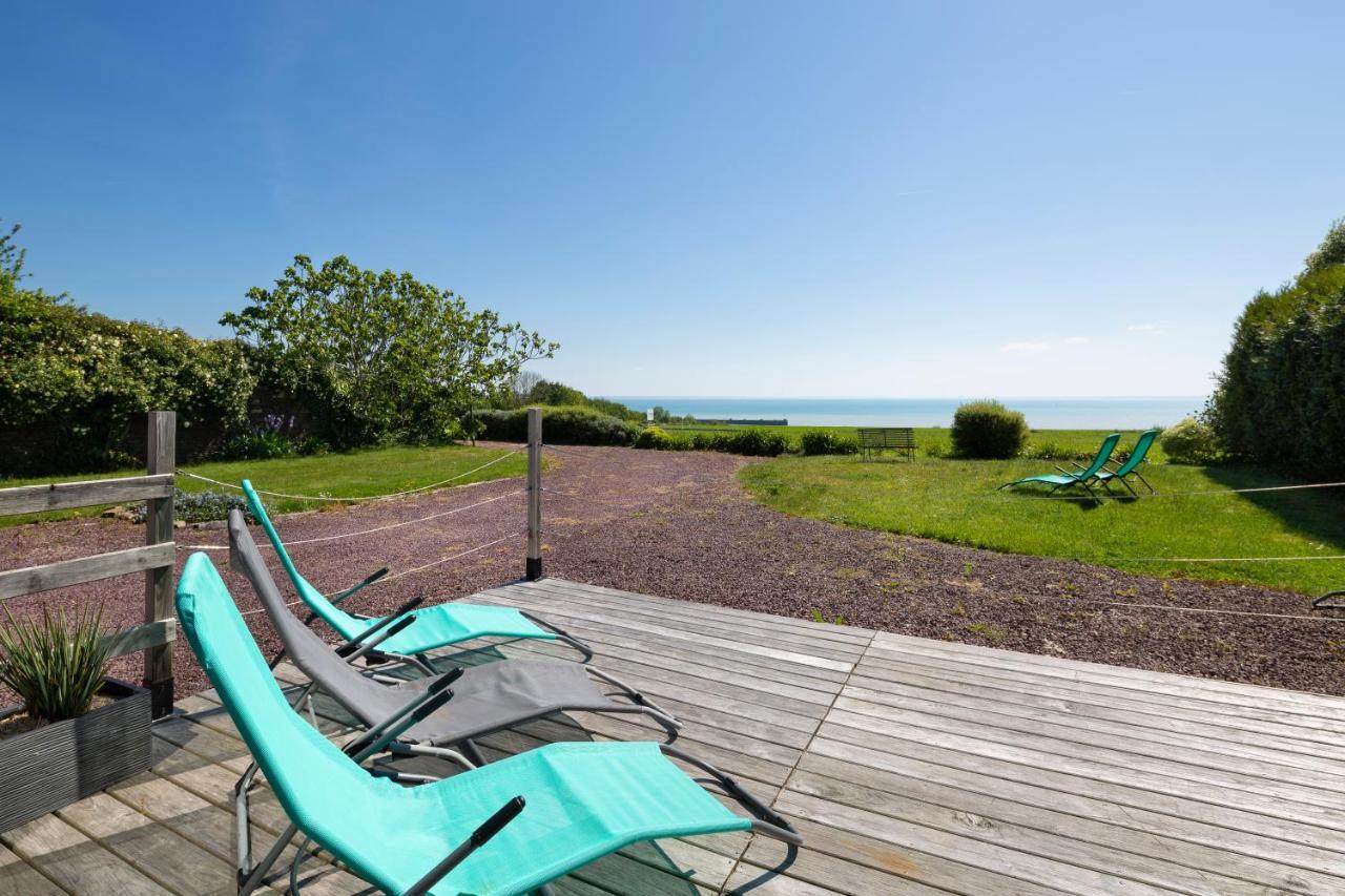 La Metairie-Du-Vauhariot - Vue Mer Et Mont Saint Michel - Piscine Chauffee - Acces Gr34 Cancale Zewnętrze zdjęcie